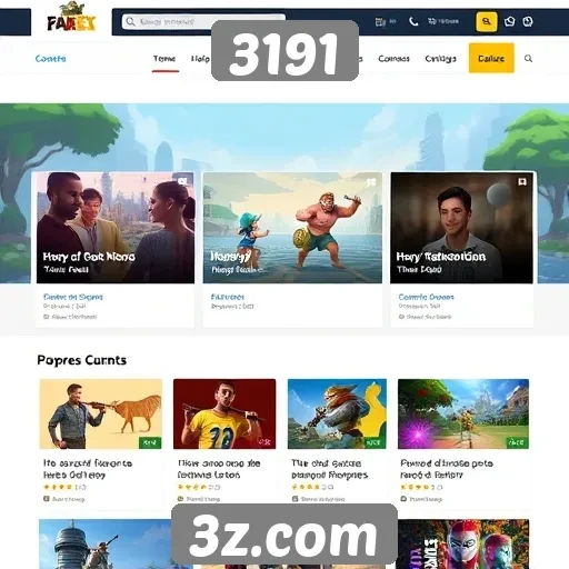 Novos recursos do site 3191 para jogadores